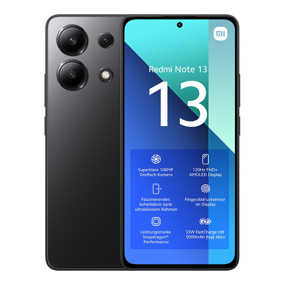 Redmi Note 13  8GB/128GB | Schwarz